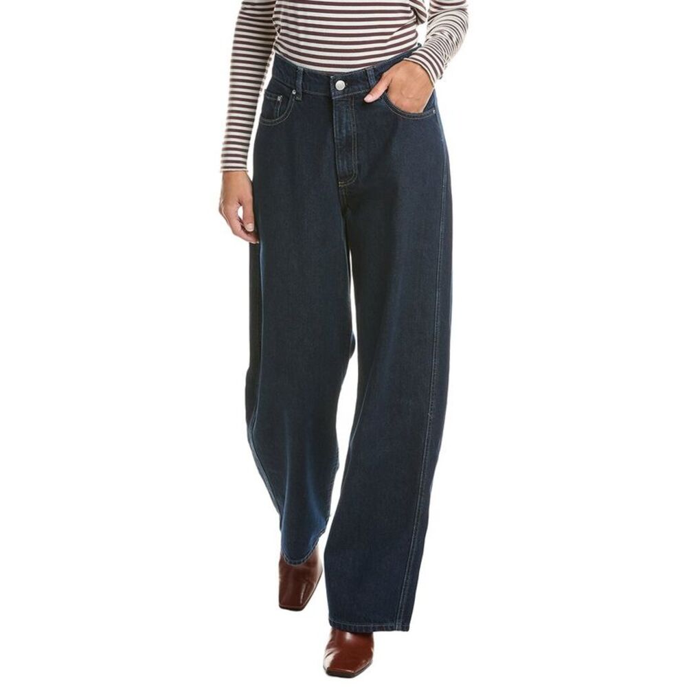 Dl1961 Womens Taylor Lake House Relaxed Barrel Jean, Blue